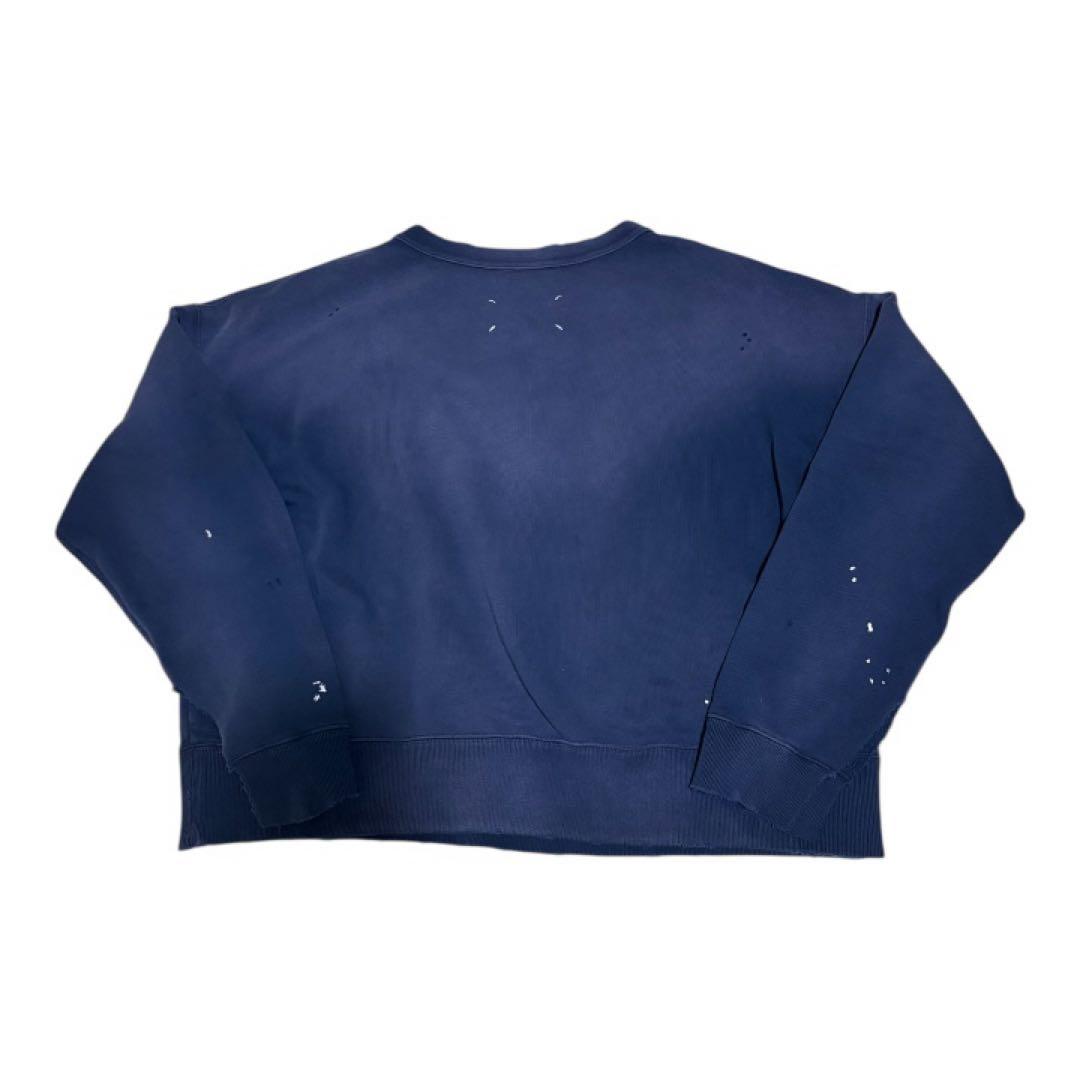 MAISON MARGIELA 24ss ペイント加工 ヴィンテージスウェット
