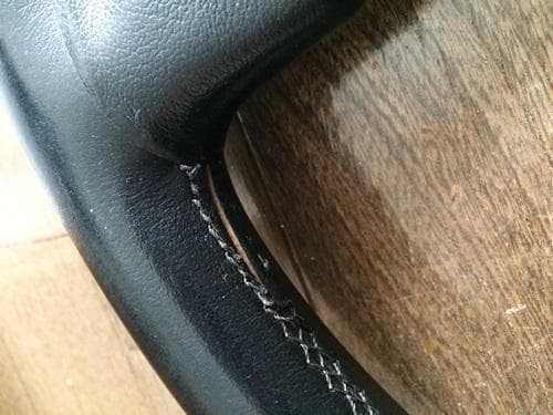 【中古】NARDI ステアリング　36パイ　FET刻印あり　ホーンボタン付き