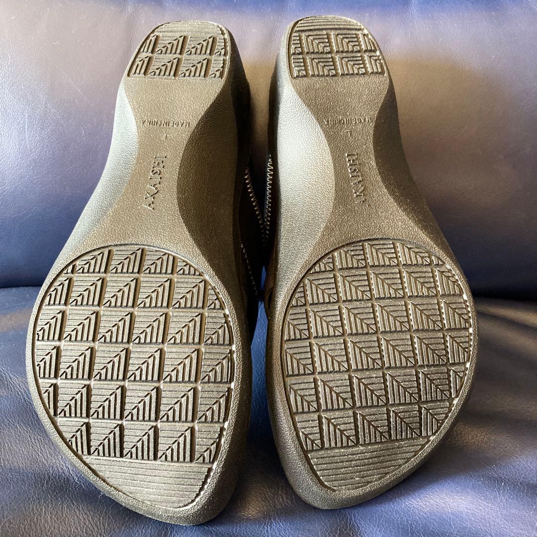 5本指サンダル ブラックとグレーアカイシ 2足セット