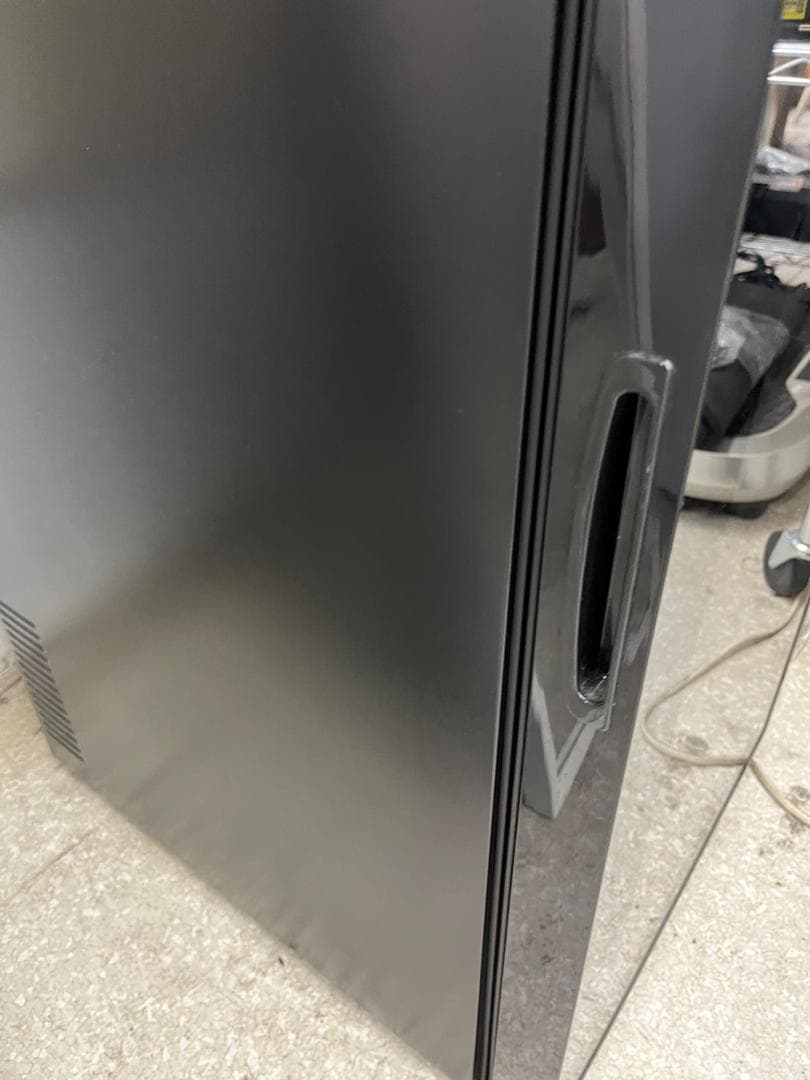 ワインセラー　２４本　ミラードア　ブラック