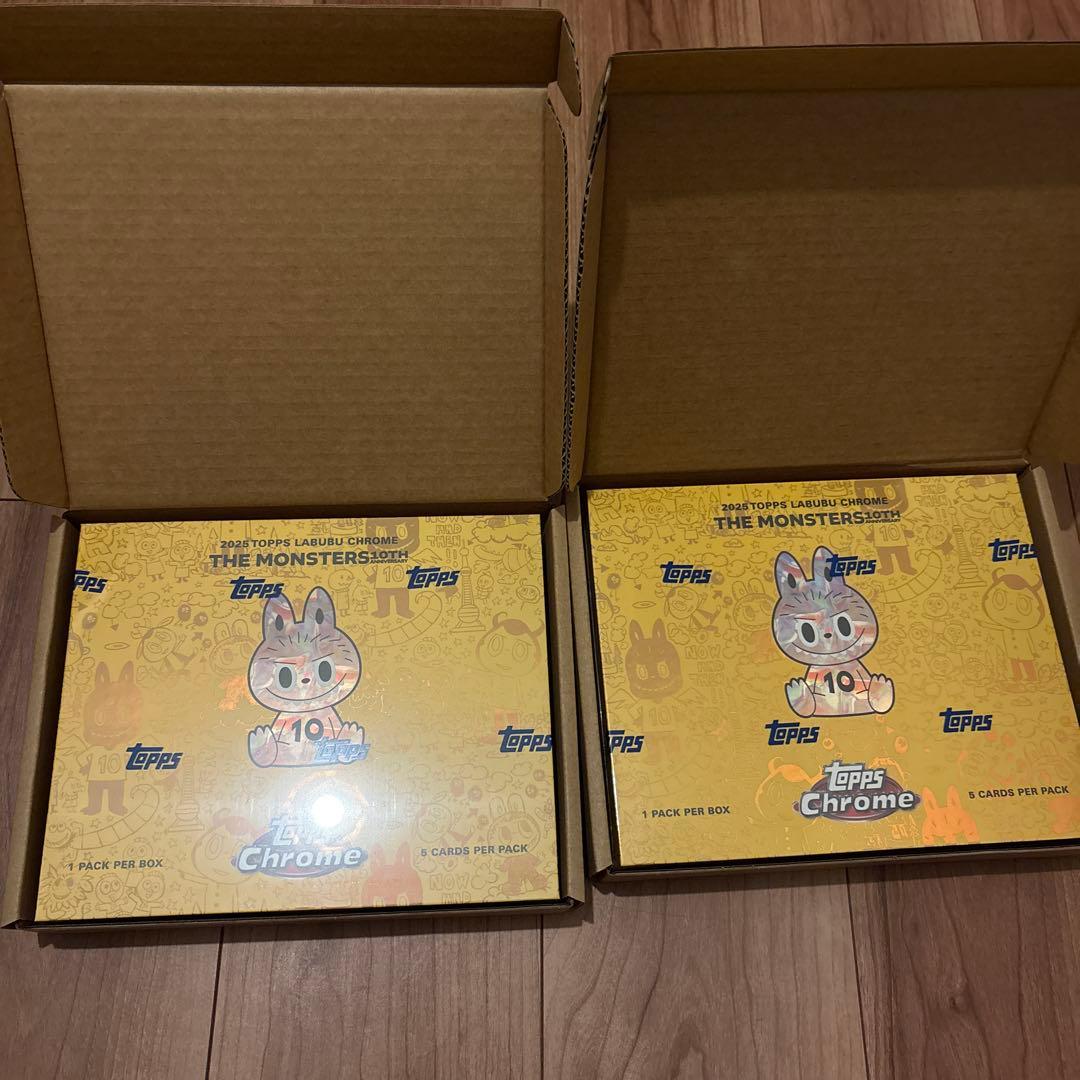 Topps Chrome 10周年記念ボックス　2BOXセット