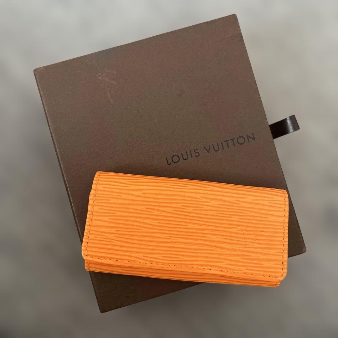 S*中様 ルイヴィトン エピ キーケース 4連 イエロー