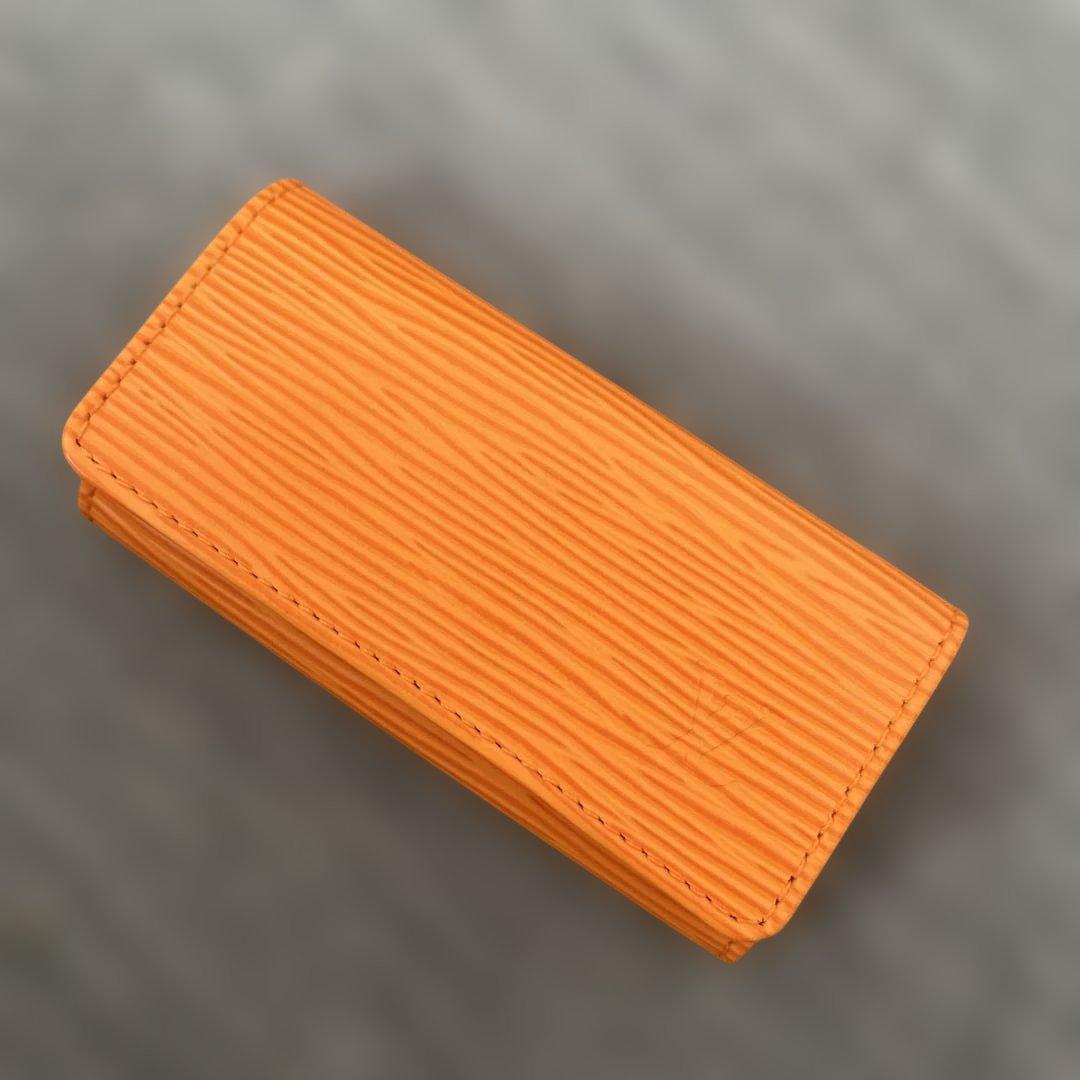 S*中様 ルイヴィトン エピ キーケース 4連 イエロー