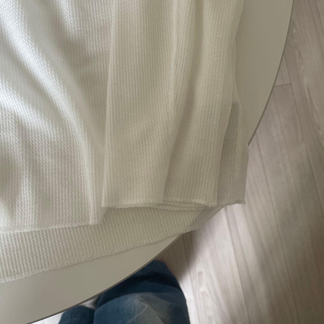 seya. ホワイト 長袖シャツ2025ss