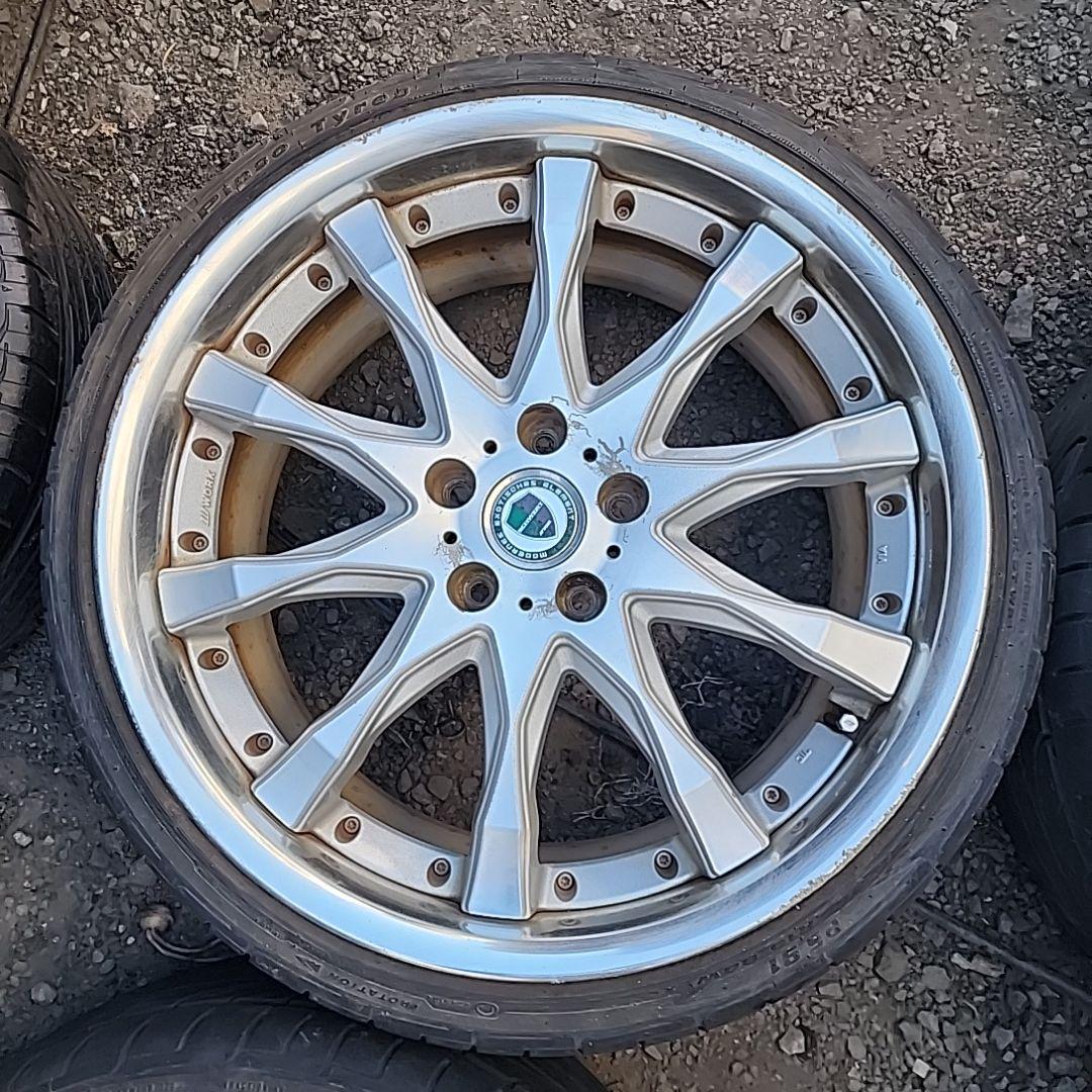 た*お様 work　シュヴァード　19インチアルミホイールタイヤ付き！！