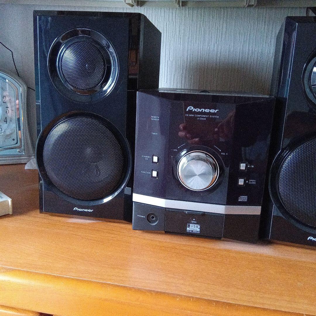 Pioneer CDミニコンポ X-CM30 未使用極上品