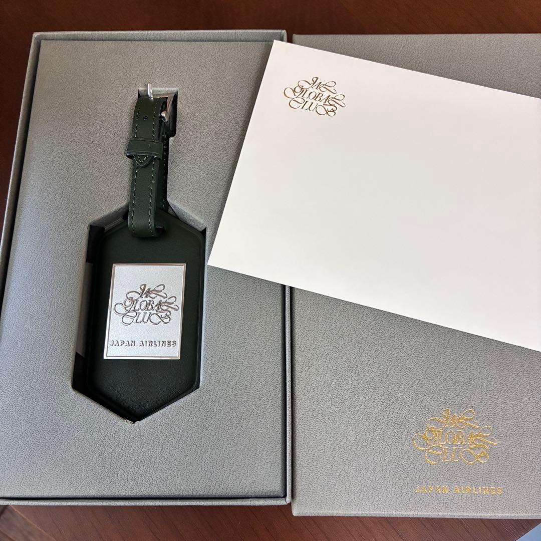 【新品・未使用品】 JAL グローバルクラブ　亀タグ　グリーン