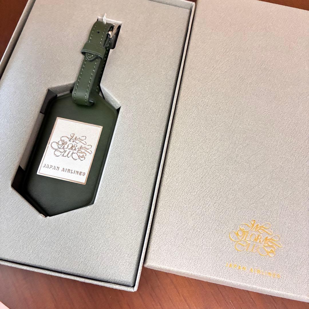 【新品・未使用品】 JAL グローバルクラブ　亀タグ　グリーン