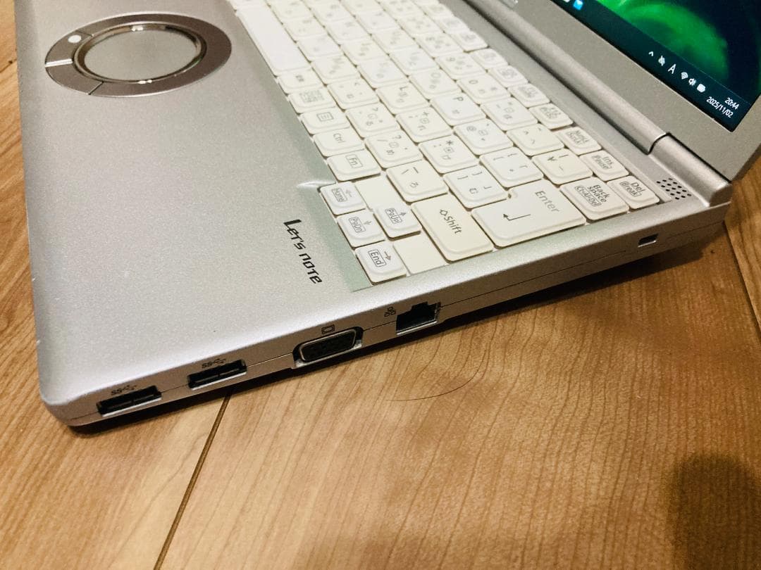 レッツノートSV7/256GB/8GB/OFFICE2021/バッテリ良好