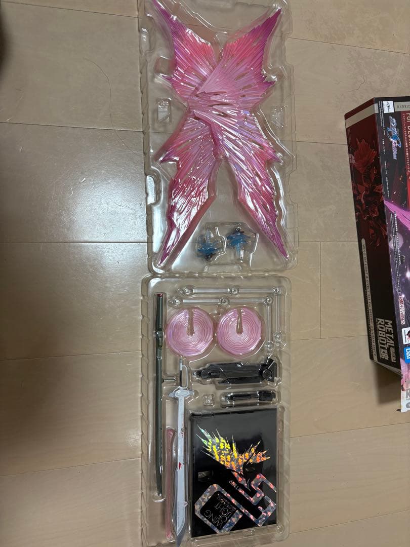 t*y様 メタルロボット魂　デスティニーガンダムspec ii 光の翼エフェクト