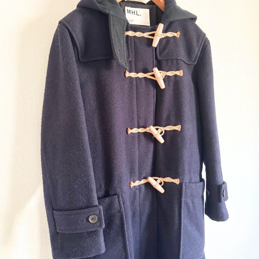 【一点限り】MHL. ダッフルコート レディース ネイビー サイズI