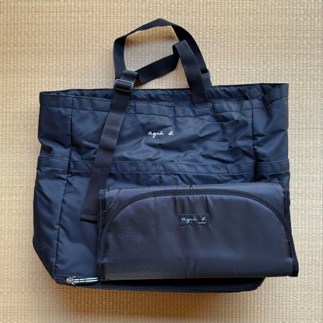 アニエスベー　ペアレンツバッグ　マザーズバッグ