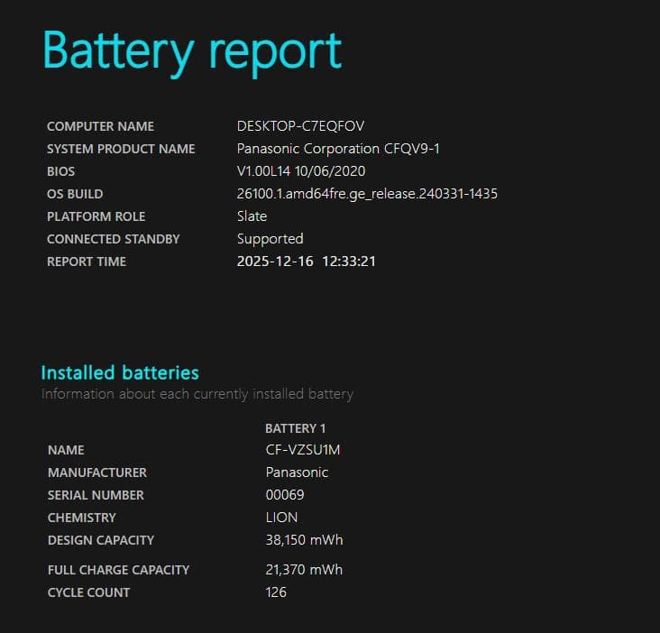 Windowsノート本体 Panasonic QV9 i5 10310U 16G 256GB Office