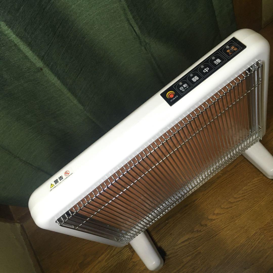 サンルミエ エクセラ7 遠赤外線暖房器 N700L-GR ホワイト