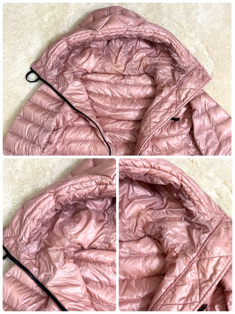 『美品』MONCLER RUBIS フード付き ライトダウンジャケット 2