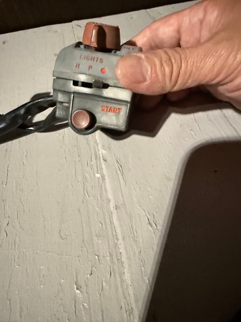 CB250T、CB400T左右スイッチボックス 当時物純正品