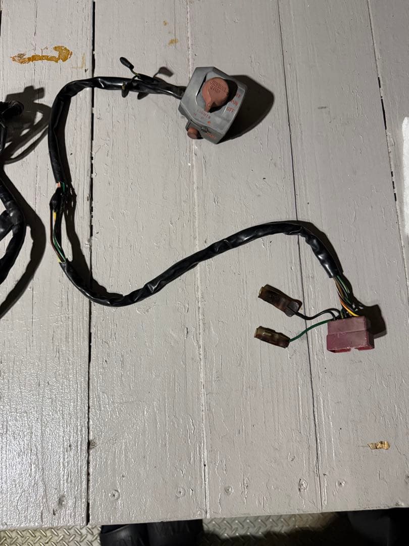 CB250T、CB400T左右スイッチボックス 当時物純正品