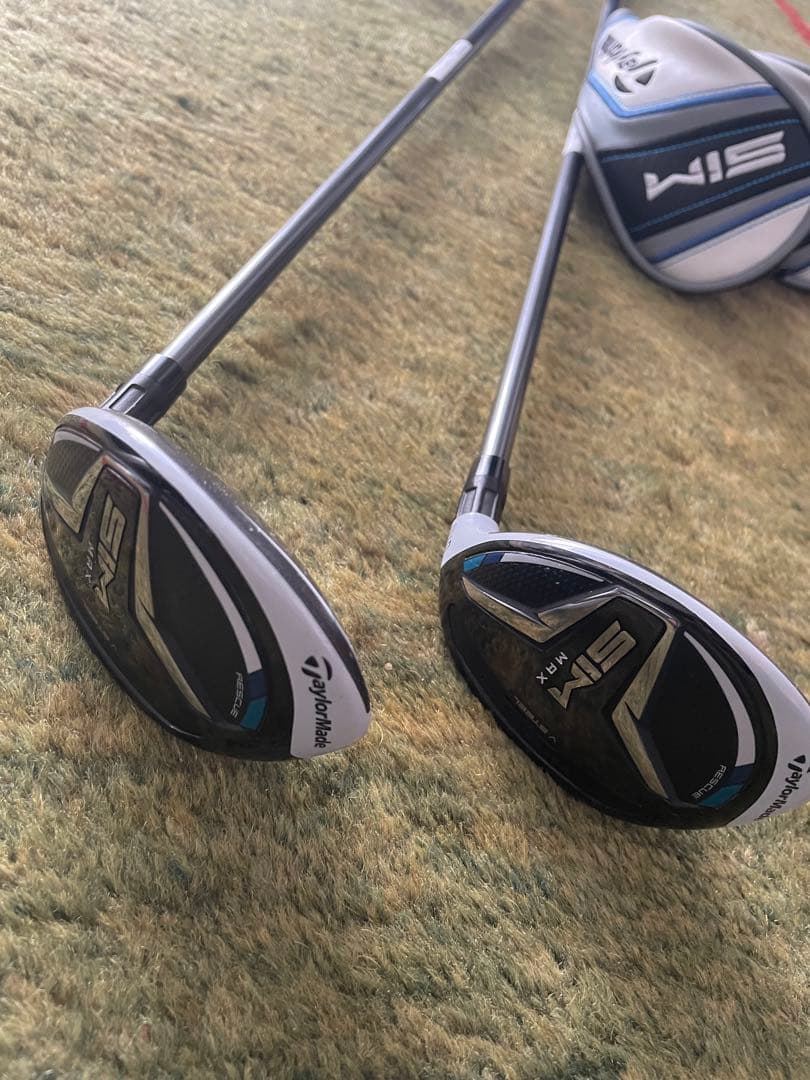 TaylorMade SIM Max　レスキュー２本＃４、＃５