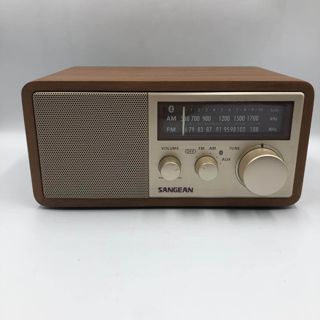 SANGEAN スピーカー ウォールナット WR-302 /Y30949-B1