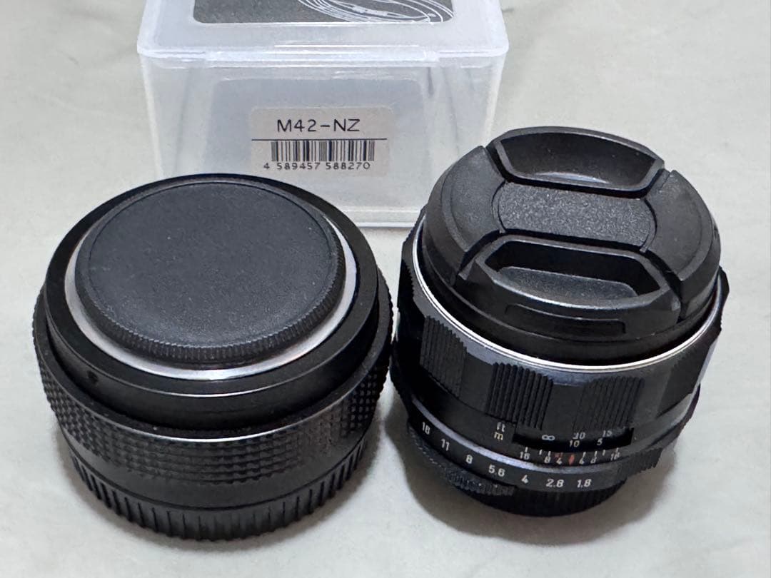 SuperTakumar 55 f1.8レンズ shoten m42-NZセット