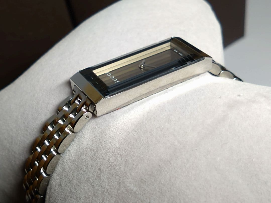 稼働品 GUCCI グッチ 127.5 QZ レディース 腕時計