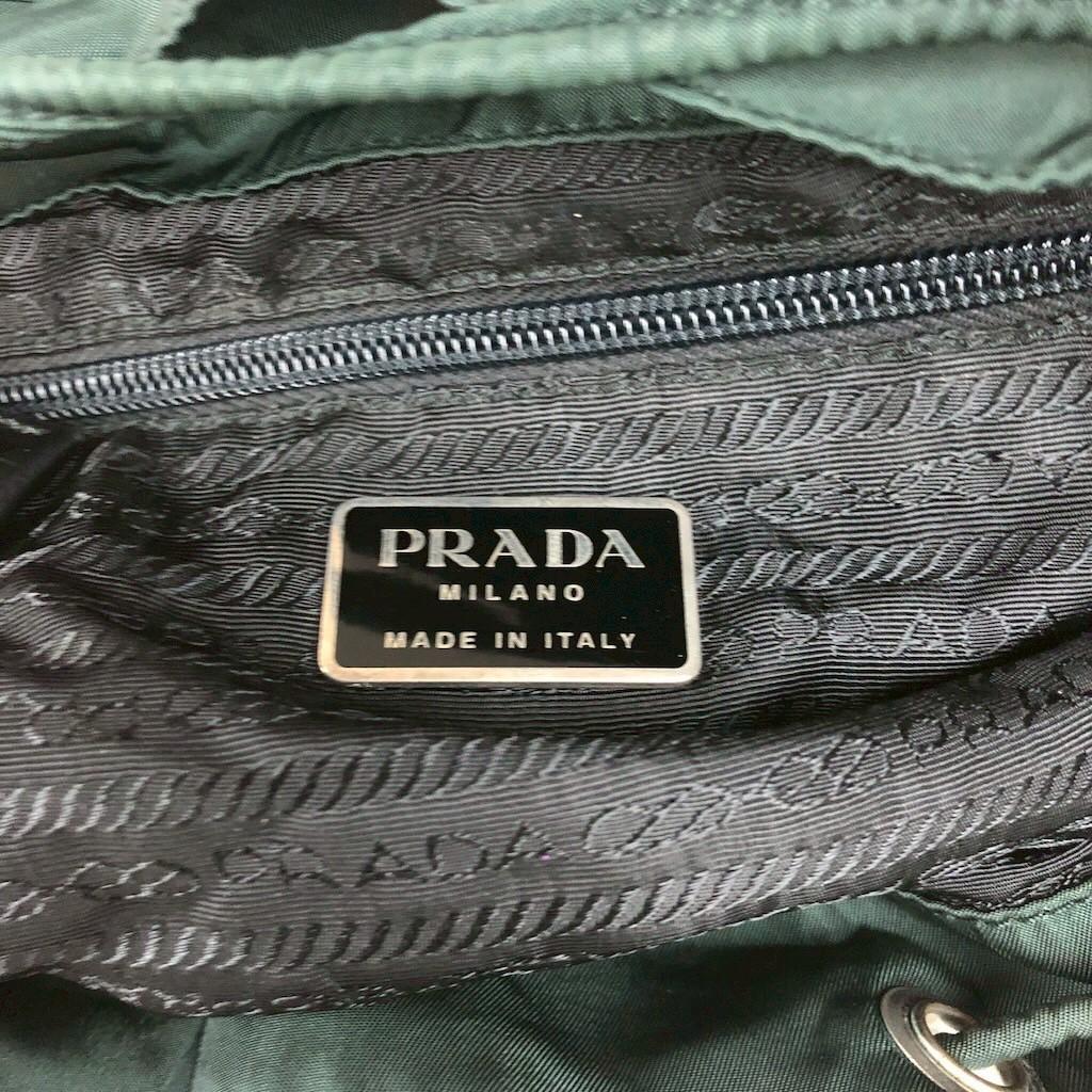 PRADA プラダ リュック バックパック ナイロン グリーン ブランド