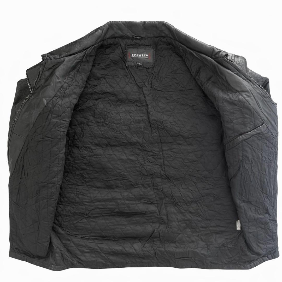 牛革 leather jacket 短丈 レザージャケット