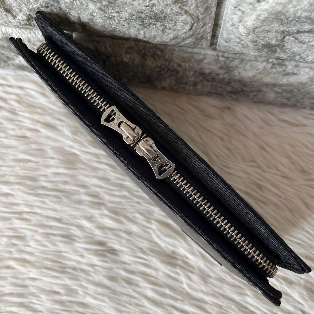 【新品未使用】ポーター　シャイン　ラウンドファスナー長財布