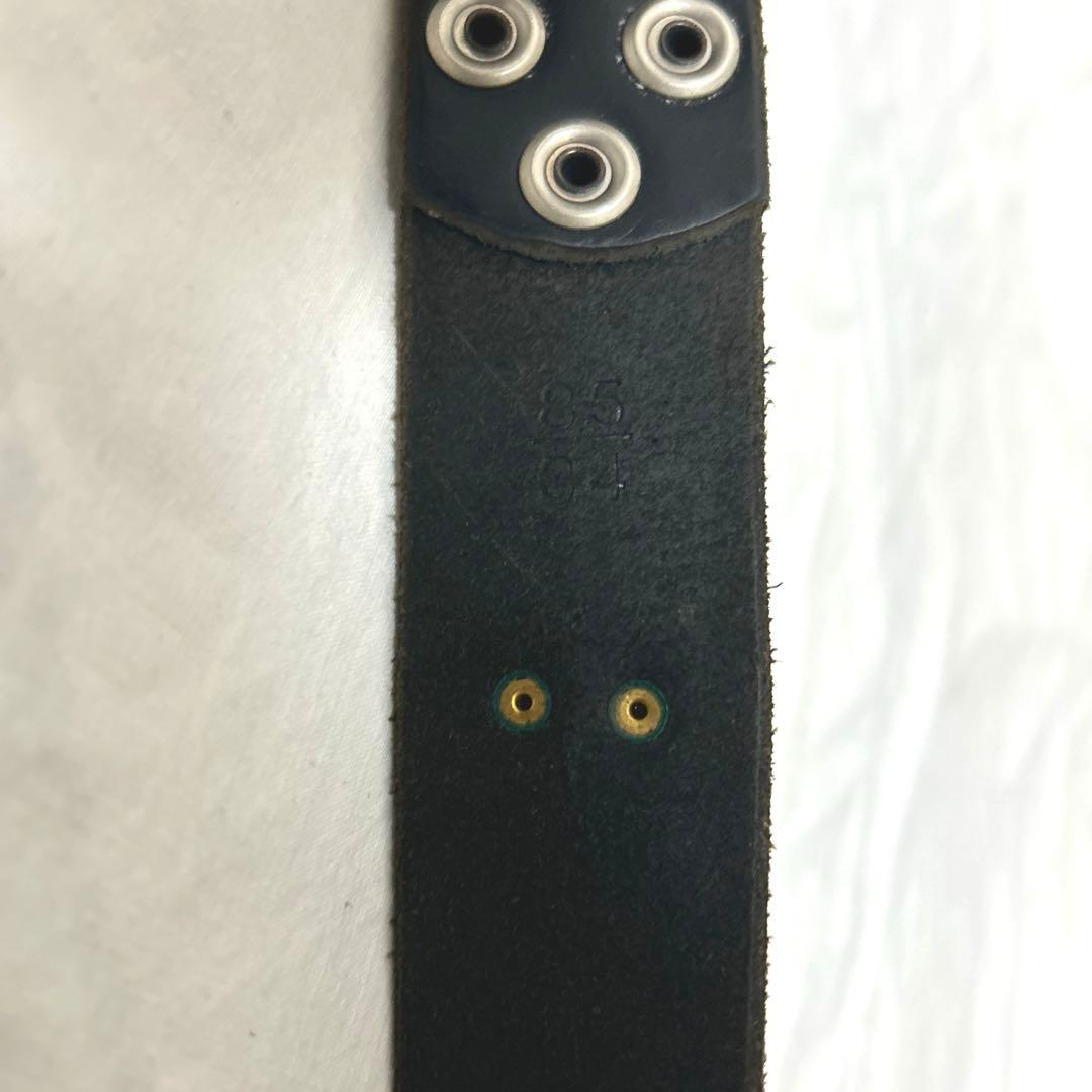 COLIMBO レザーベルト ハンティングベルト　34インチ　ブラック