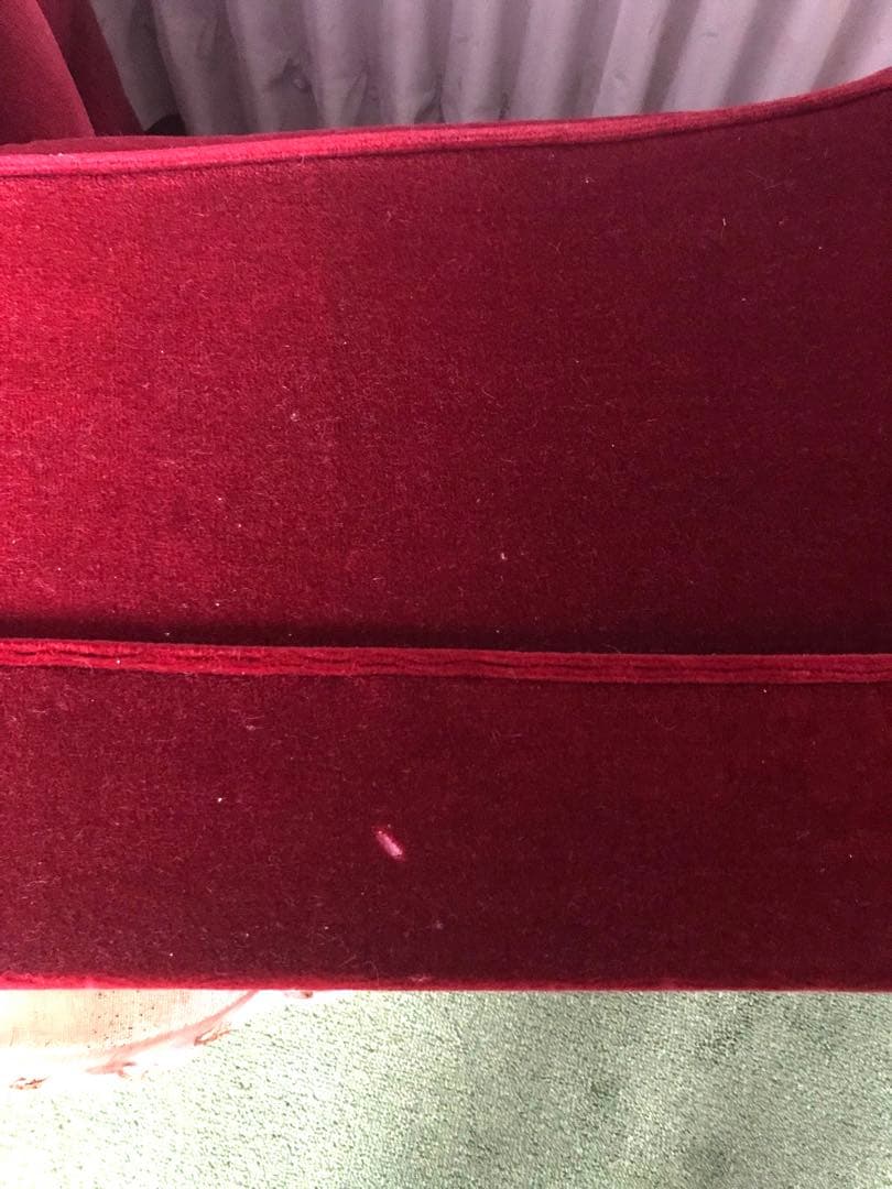 ソファー ベロア 1人掛け アンティーク ヴィンテージ 別注品