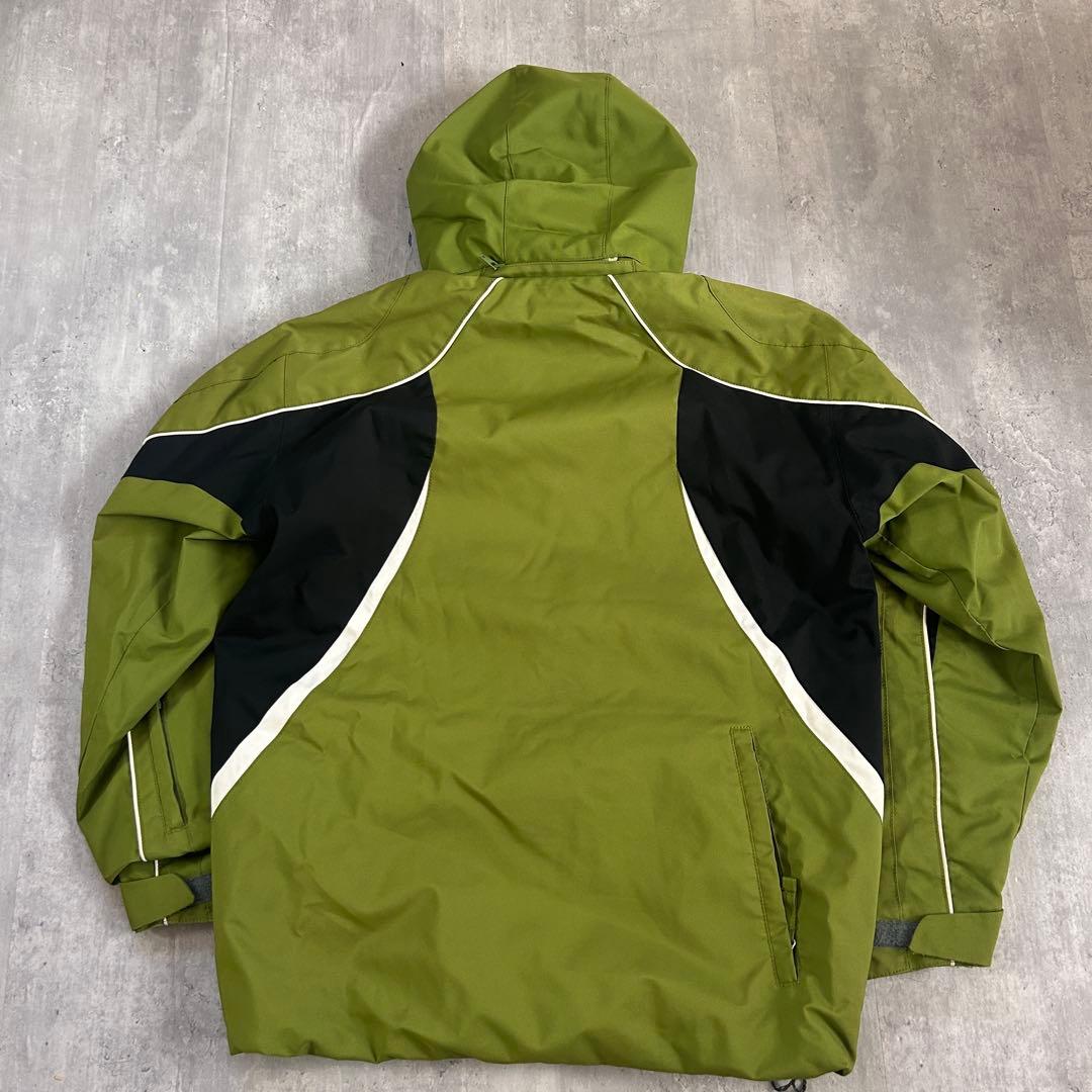 C8 GOLDWIN スノーボードウェア 上下セット メンズ L オリーブ