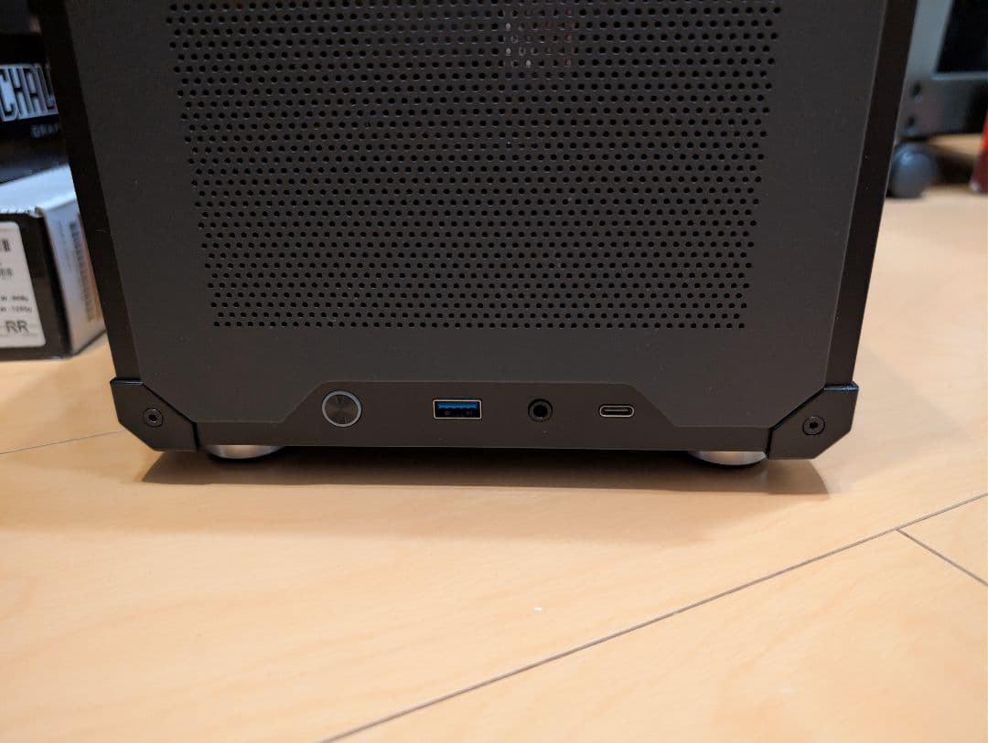 ベアボーン状態　未完成自作PC ミニPC