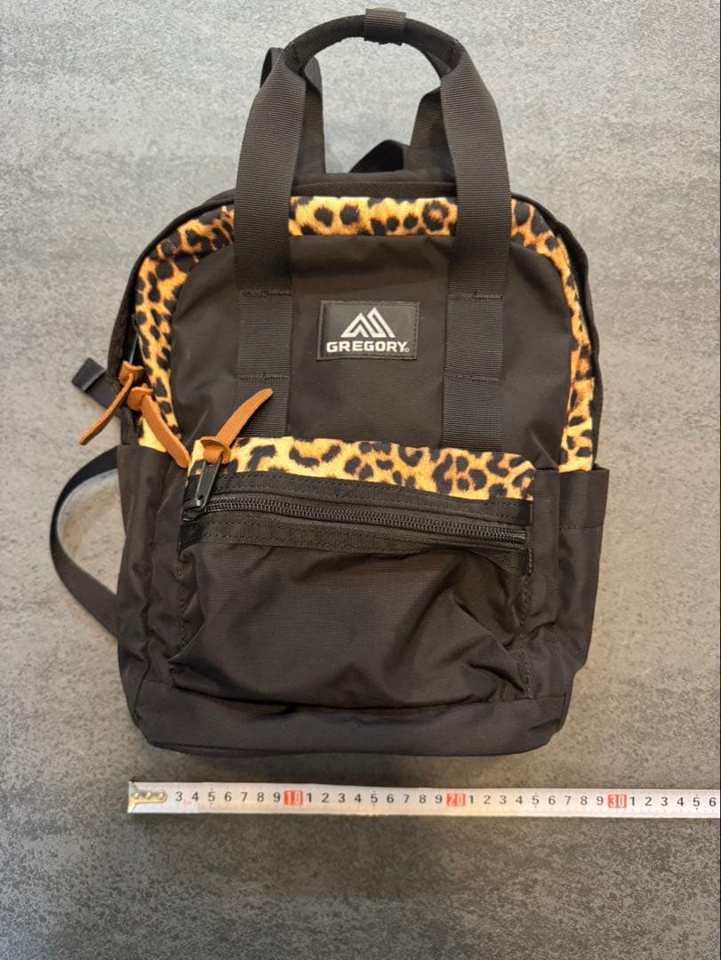 GREGORY ヒョウ柄リュック