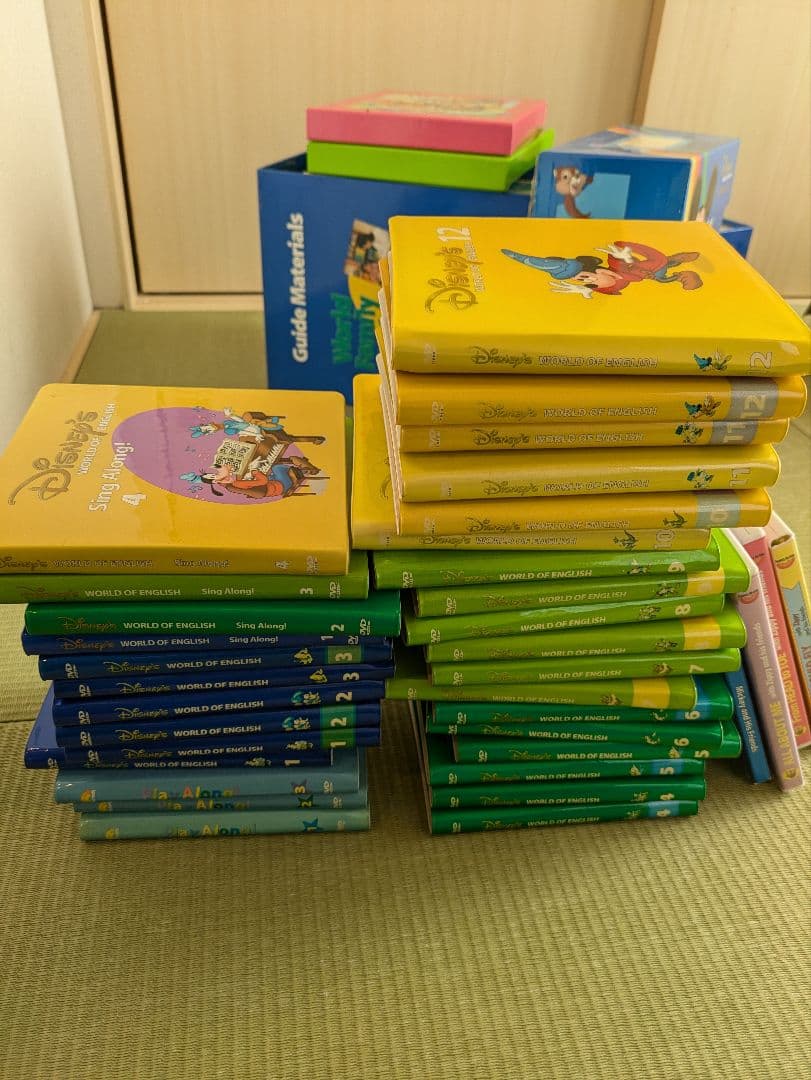 DWE ディズニー 英語システム シングアロング CD、DVD、本