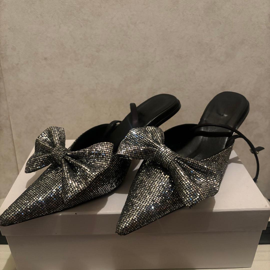 MAISON SPECIAL 2wayRibbonMule/2WAリボンミュール