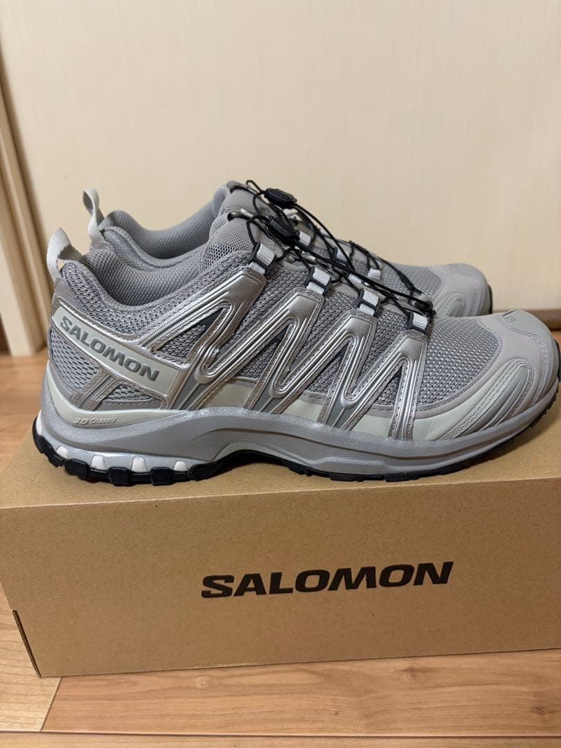 SALOMON XA PRO 3D スニーカー 27.5 シルバーグレー