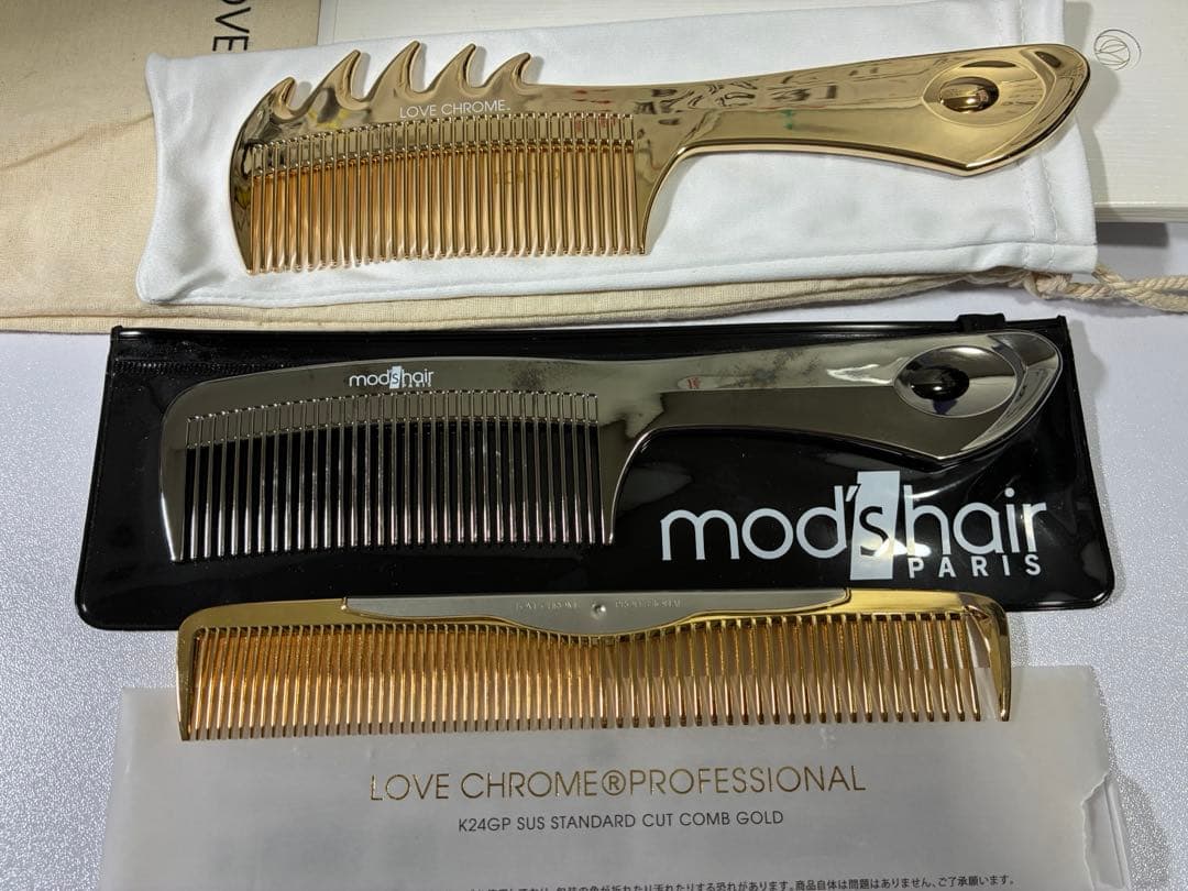 2*5様 LOVE CHROME&modshairコームセット