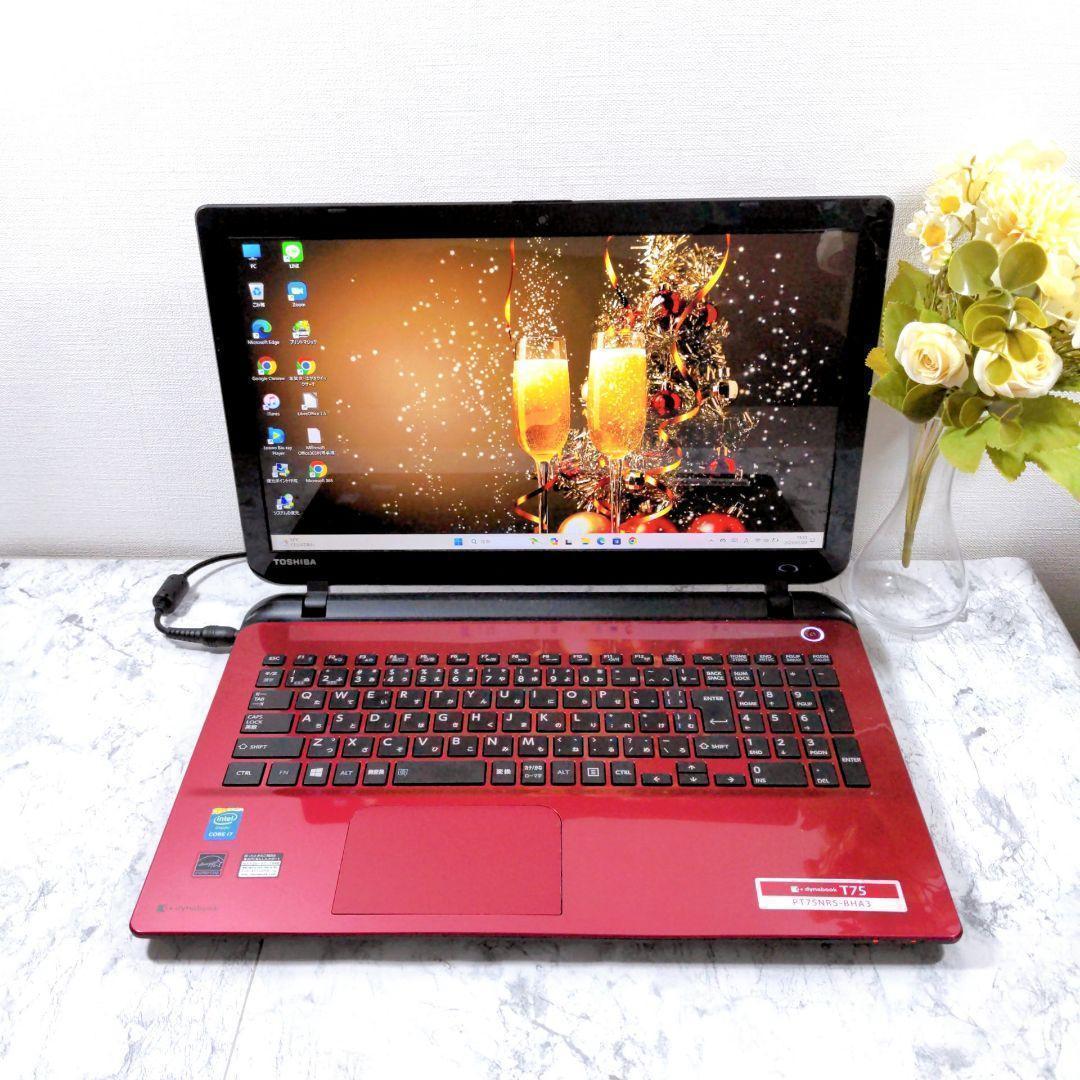 FT36 Core i7✨ノートパソコン 16GB SSD Win11 PC