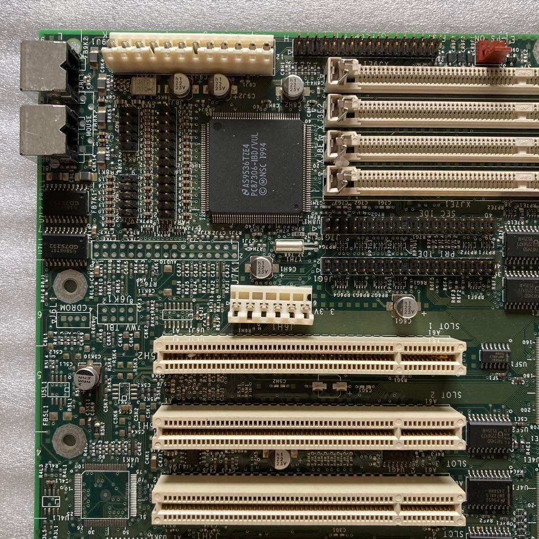 ジャンク intel 430FX チップセット Socket5 マザーボード