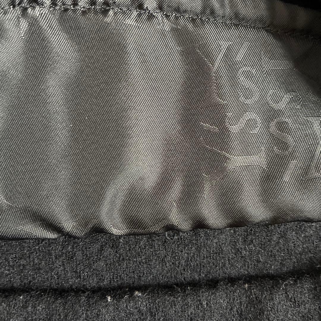 Ｙ's ブラック ダッフルコート