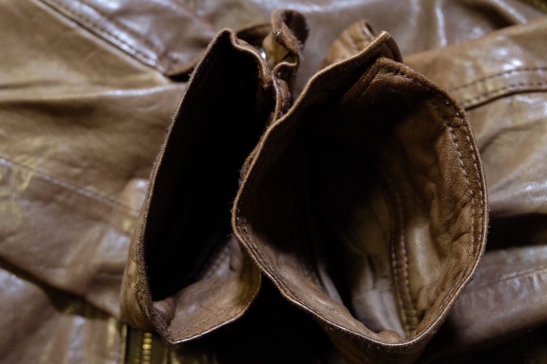 00s トゥモローランド　レザージャケット　M