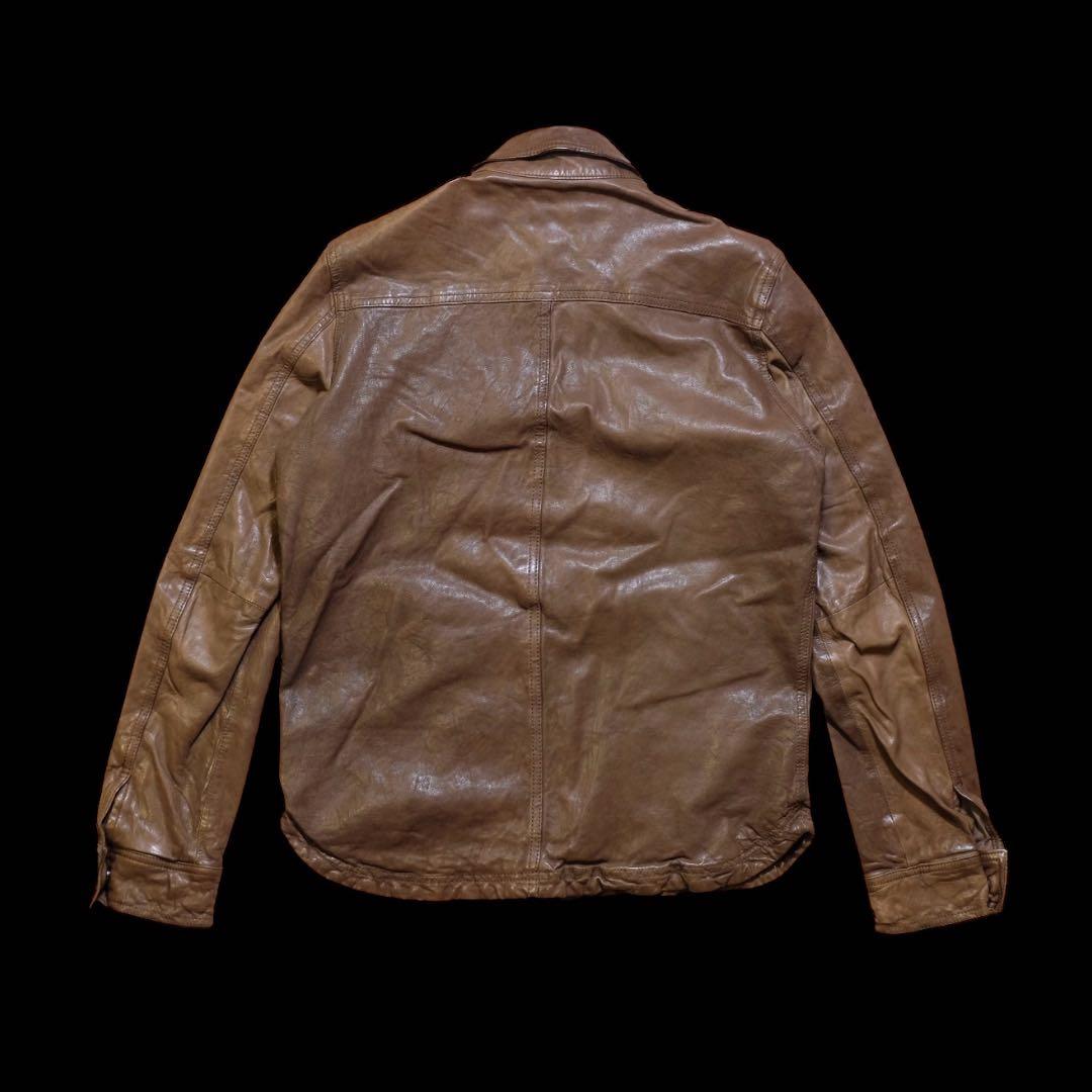 00s トゥモローランド　レザージャケット　M