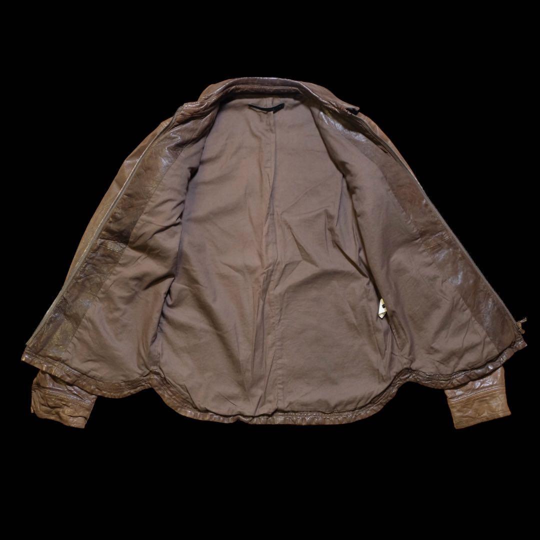 00s トゥモローランド　レザージャケット　M