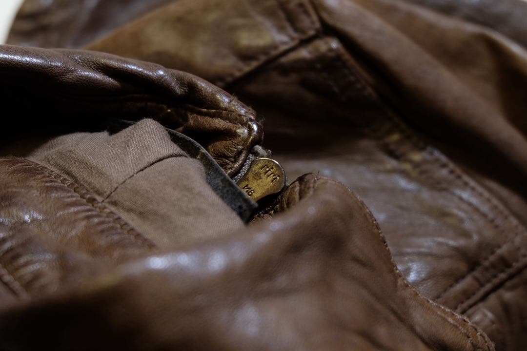 00s トゥモローランド　レザージャケット　M