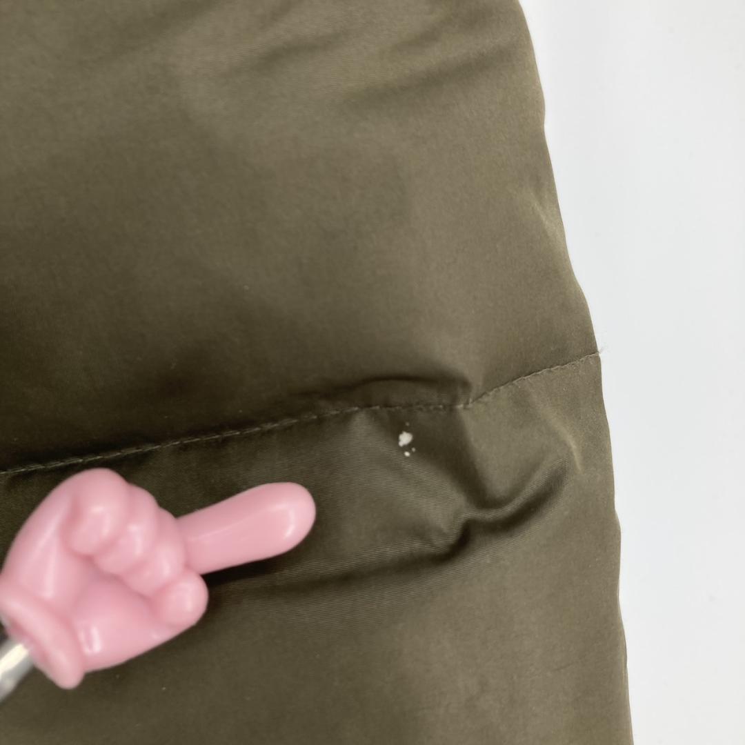 PREMA INCLUSION カーキ ダウンジャケット ファー付き 38サイズ