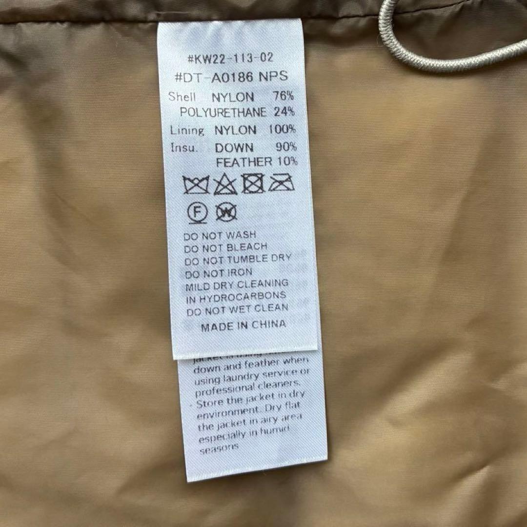 美品 ダントン Bshop ミドルダウンフードジャケット 近年モデル レディース