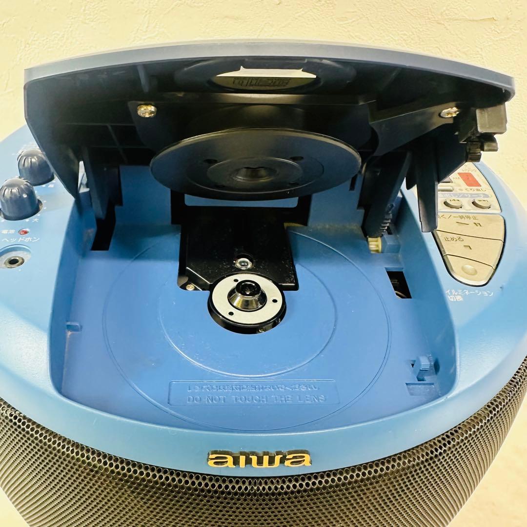 希少　aiwa アイワ CDラジカセ CSD-MR1 全方位スピーカー