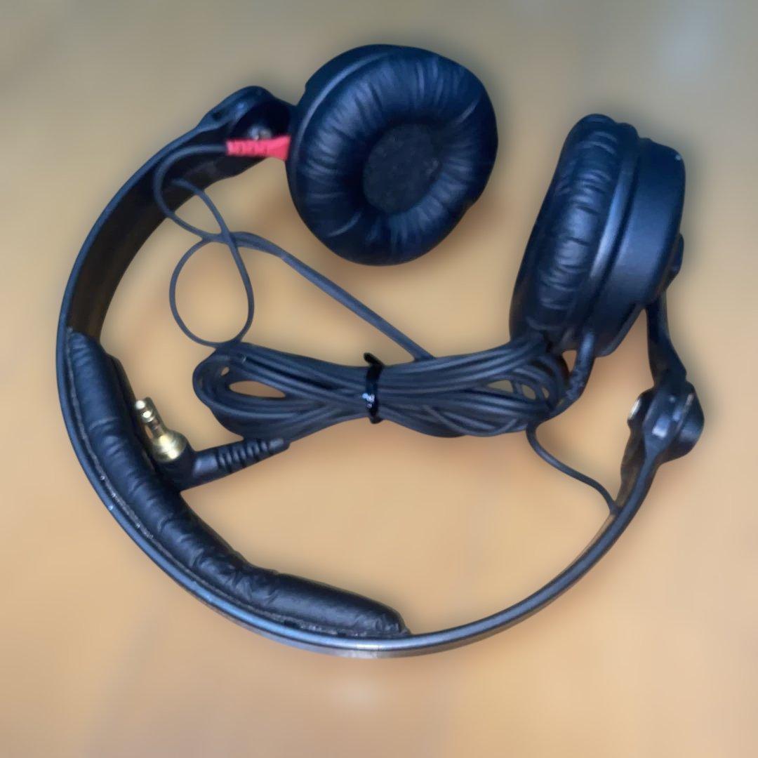 Sennheiser HD25 ブラック ヘッドホン イヤーパッドほぼ新品