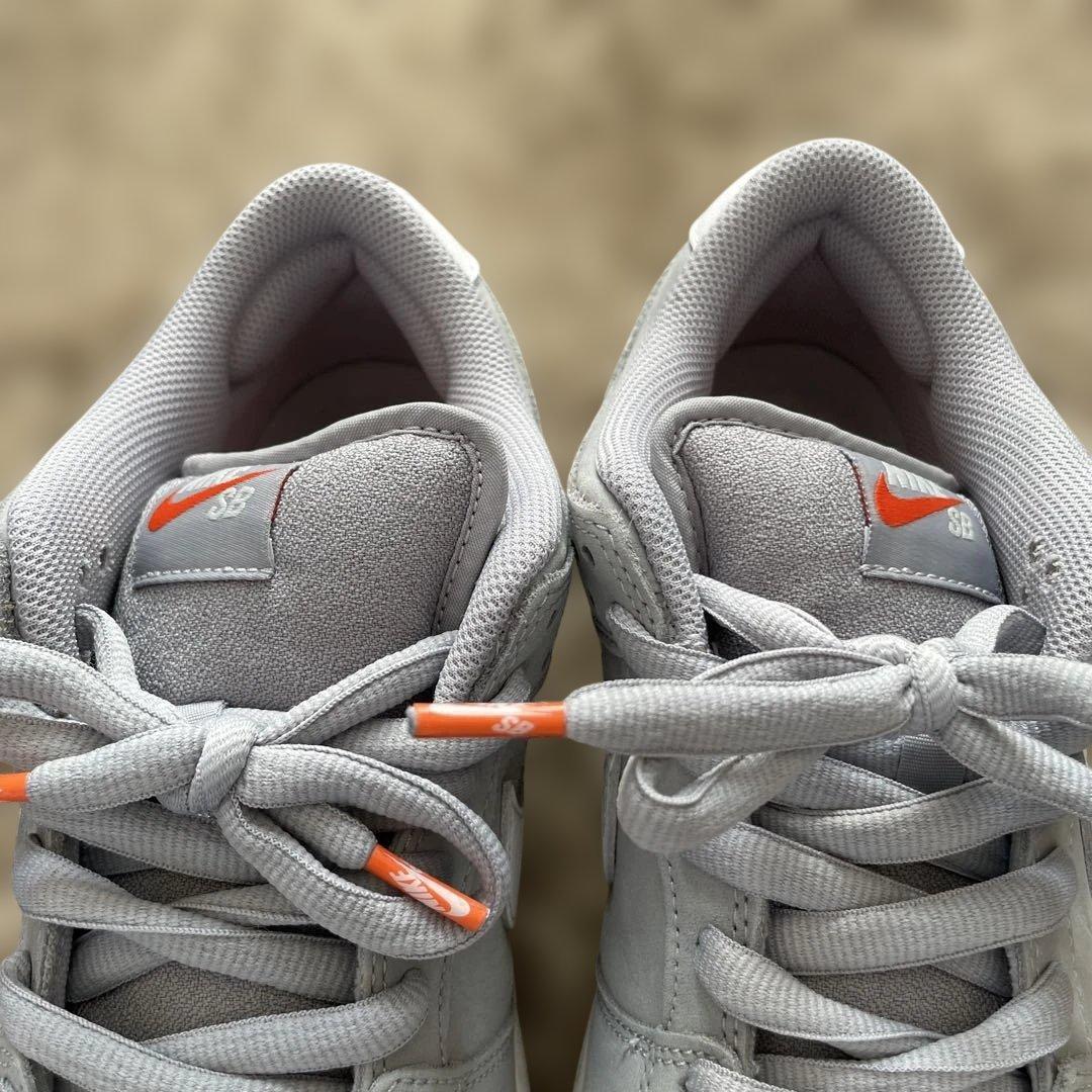 靴 Nike SB Dunk Low Orange Label \"Grey Gum\"