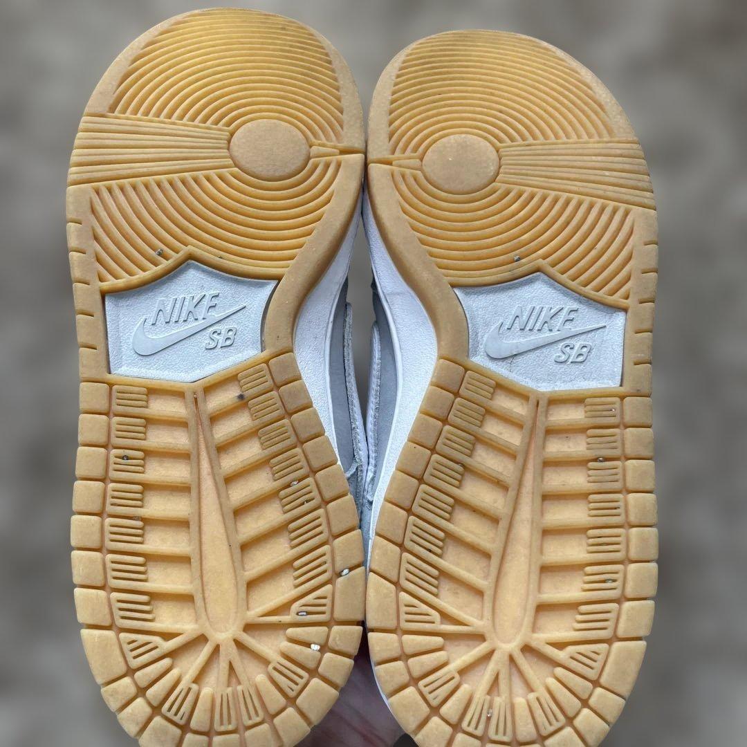 靴 Nike SB Dunk Low Orange Label \"Grey Gum\"